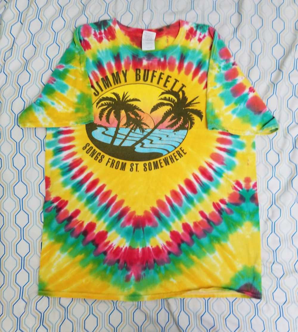 Band Tees × Vintage Vintage Jimmy Buffett Tour Ti… - image 2