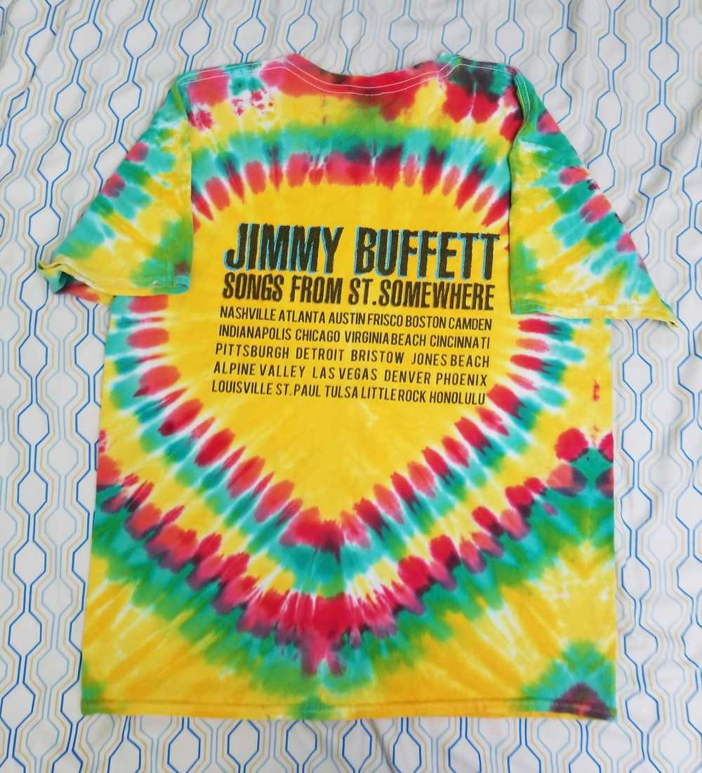 Band Tees × Vintage Vintage Jimmy Buffett Tour Ti… - image 3