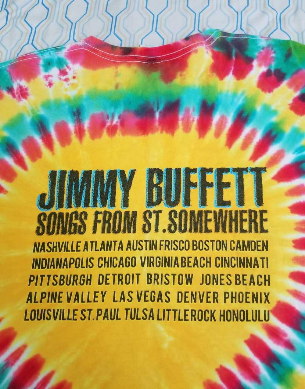 Band Tees × Vintage Vintage Jimmy Buffett Tour Ti… - image 4