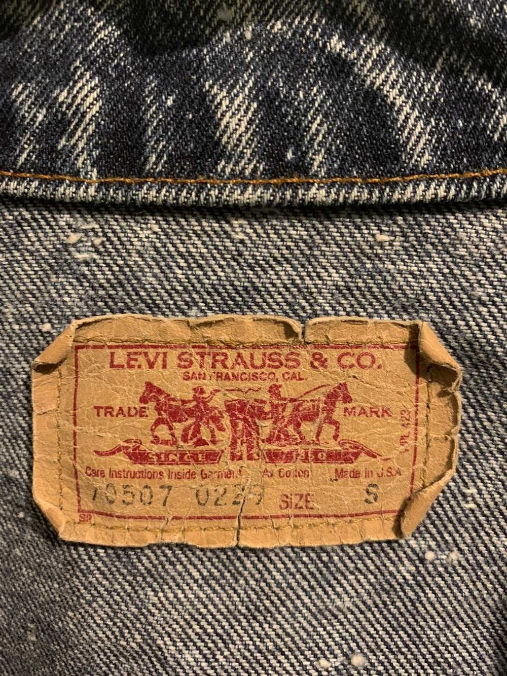 Levi's × Vintage Vintage Levis Denim jacket - image 4