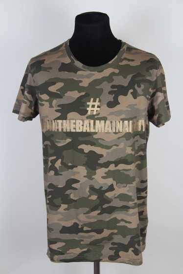 Balmain Balmain Camouflage Army T-shirt AW2017 sz 