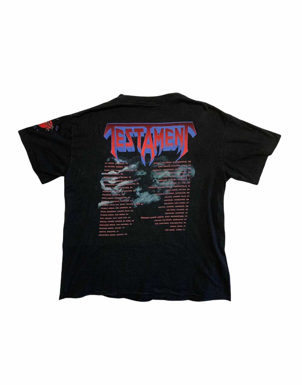 Vintage Testament Souls of Black Tour Tee 1990 – L - image 2