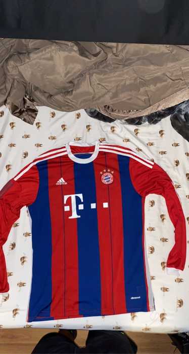 Adidas 14-15 Bayern Munich Lewandowski home long s