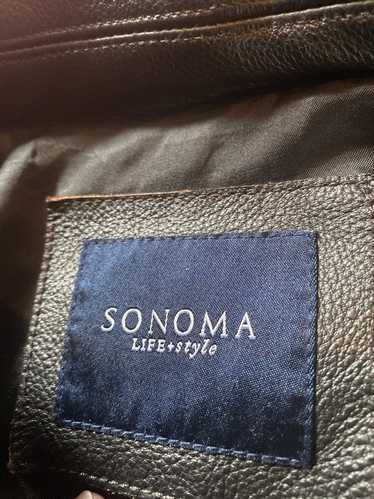 Sonoma Sonoma 100% Leather Jacket