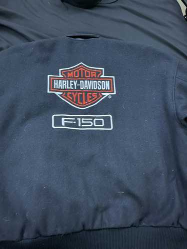 Vintage Vintage Harley Davidson F-150 Wool Bomber