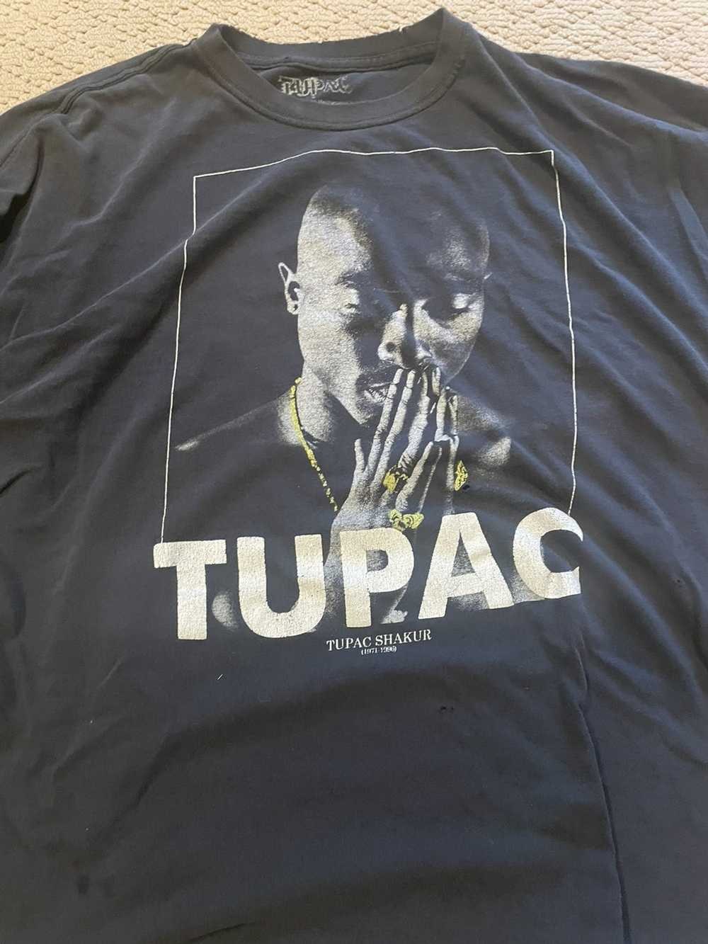 Rap Tees Tupac T-shirt X Rap tees X Vintage - image 3