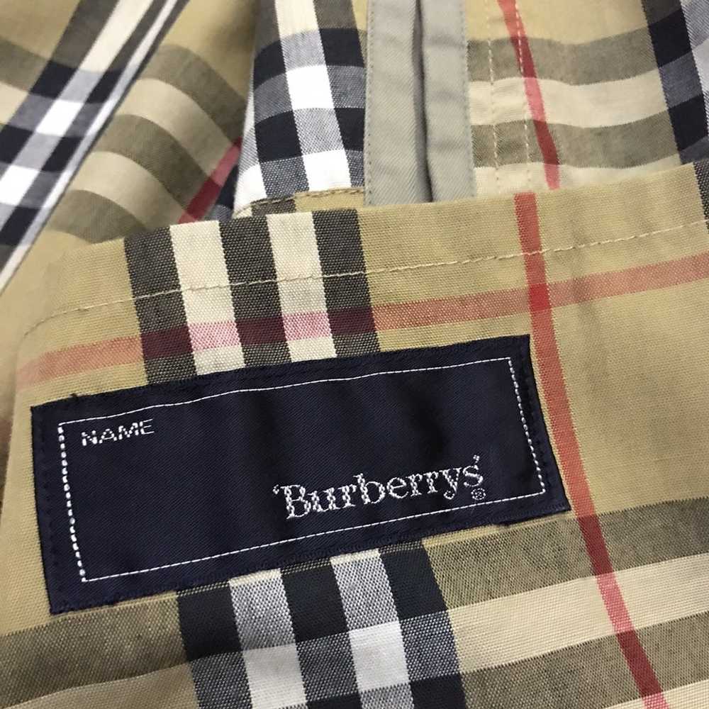 Burberry Vintage Burberrys trench coat nova check… - image 10