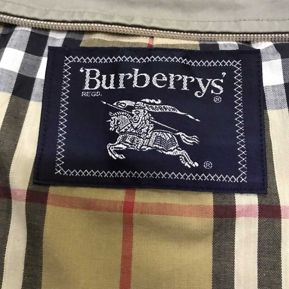 Burberry Vintage Burberrys trench coat nova check… - image 9