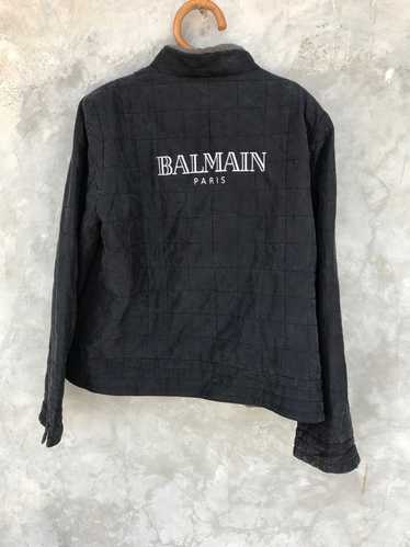 Balmain Vintage Down Jacket Balmain Big logo embro