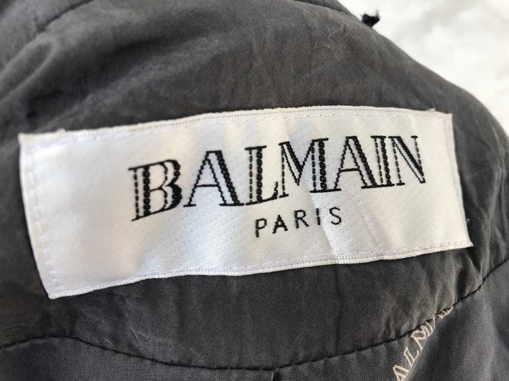 Balmain Vintage Down Jacket Balmain Big logo embr… - image 5