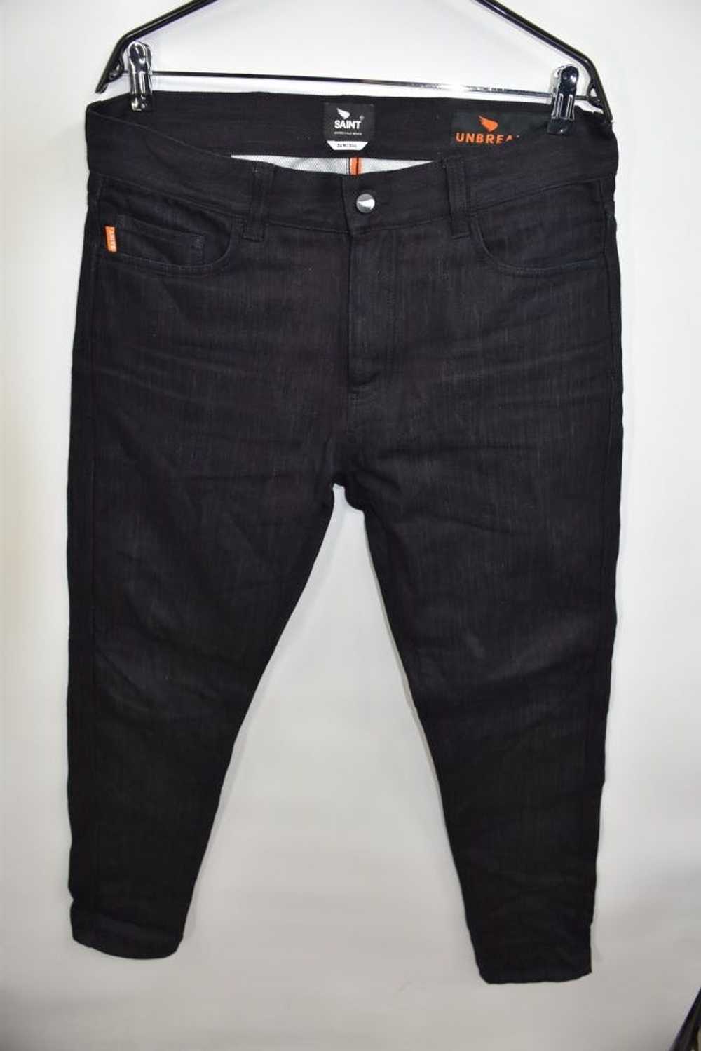 Other Saint Unbreakable motorcycle denim jeans 34… - image 6