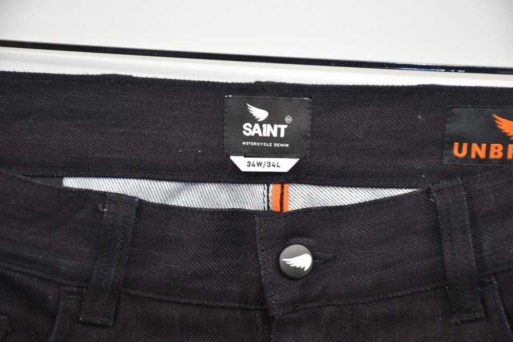 Other Saint Unbreakable motorcycle denim jeans 34… - image 7