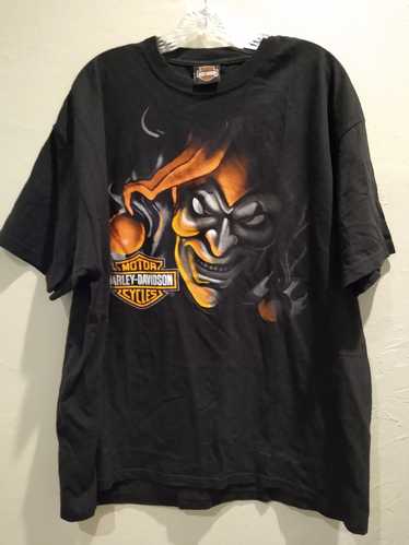 Harley Davidson Vintage Pig Trail 100% Cotton T-Sh