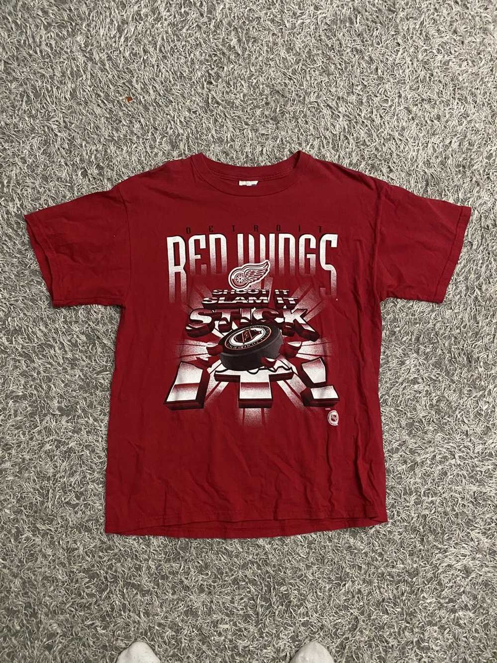 Vintage Vintage Detroit redwing t shirt - image 1