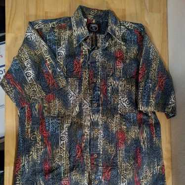 Hawaiian patterned shirt abstract - Gem