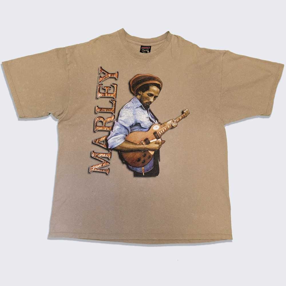 Streetwear × Tee × Vintage Bob Marley Vintage 90s… - image 2