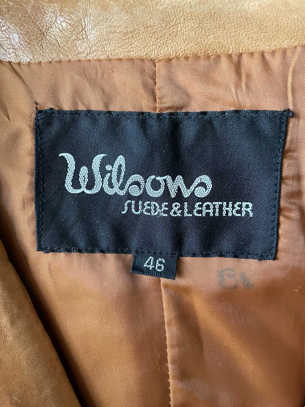 Vintage × Wilsons Leather Vintage Wilsons Camel S… - image 4