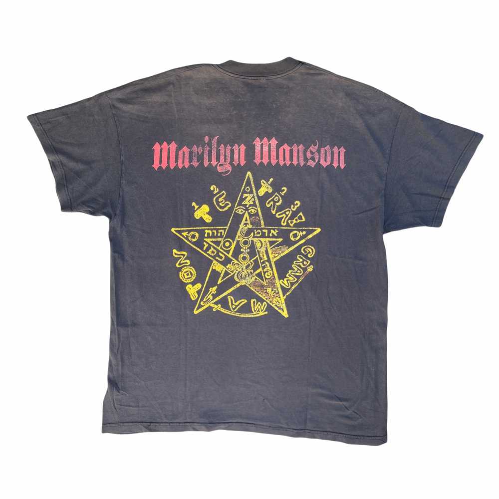 Vintage rare Marilyn Manson Bootleg T-shirt - image 2