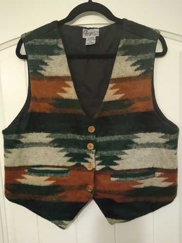Other Vintage Cheyenne Autumn Wool/Cotton Vest
