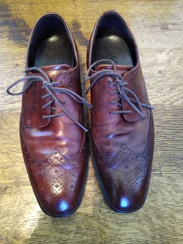 Ecco Wing Tip Lace up Oxfords Shoes