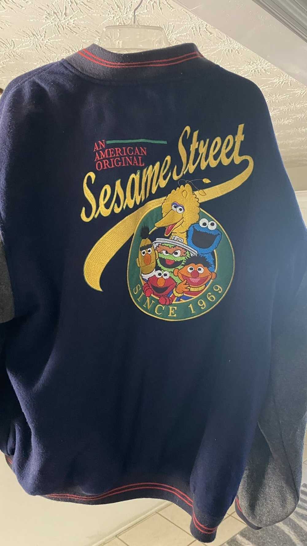 Vintage Sesame Street varsity jacket - image 2