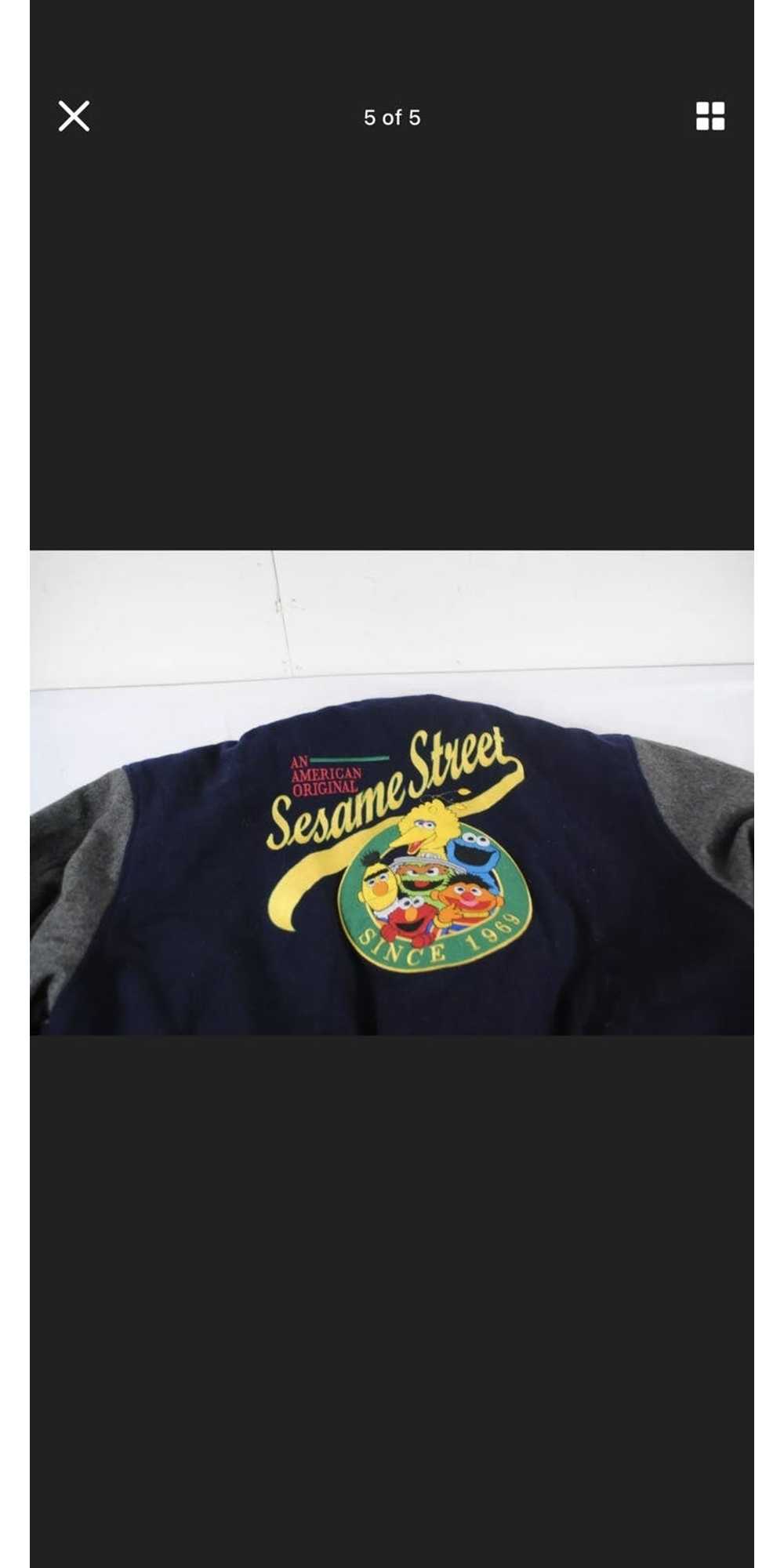 Vintage Sesame Street varsity jacket - image 7