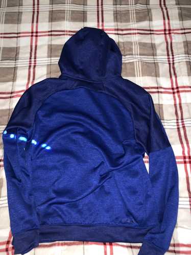Adidas Blue adidas full zip hoodie