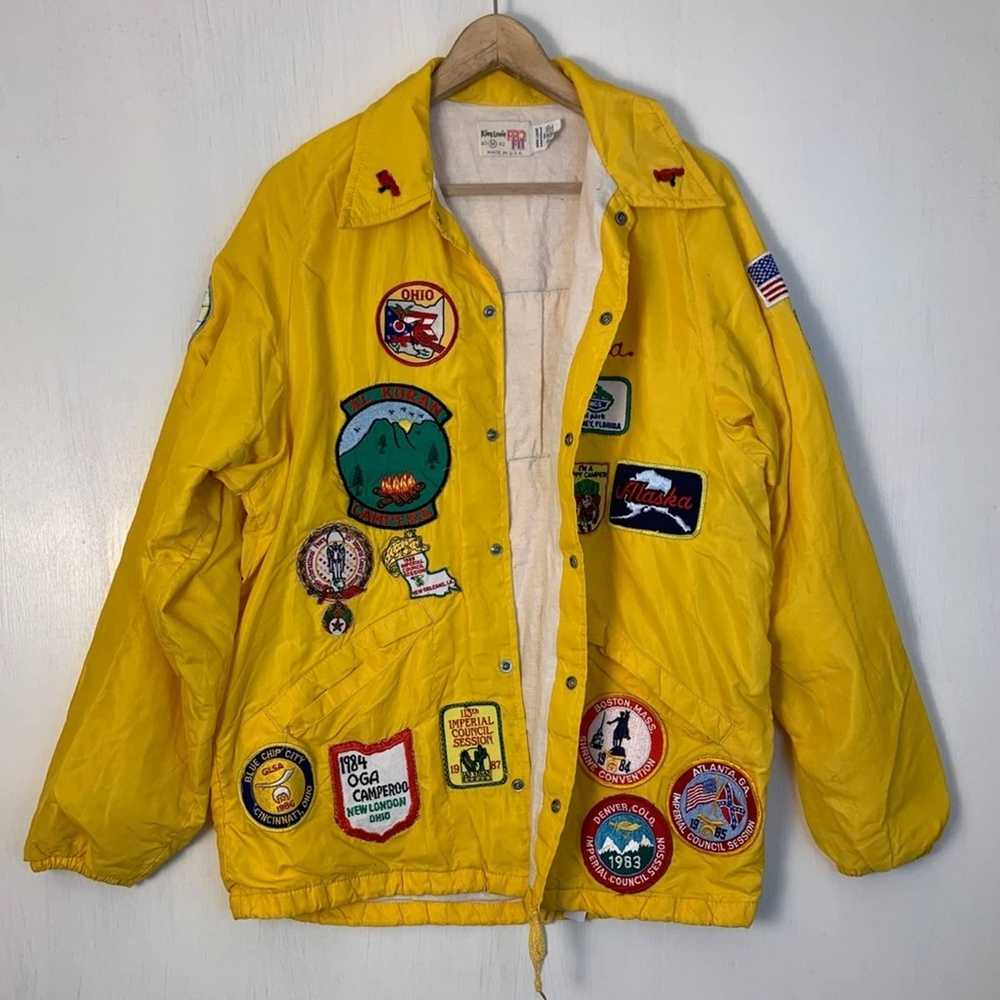 Late 70s King Louie Pro Fit Vintage Marching Band Jacket. 