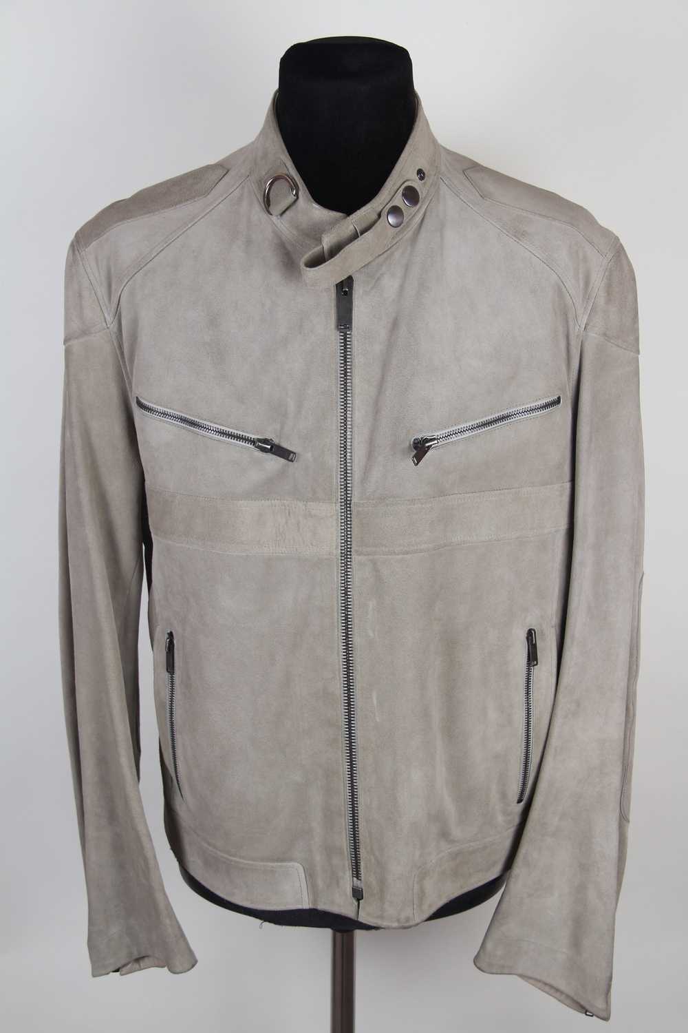 Gucci Gucci Tom Ford Leather Suede Jacket sz 52 0… - image 1