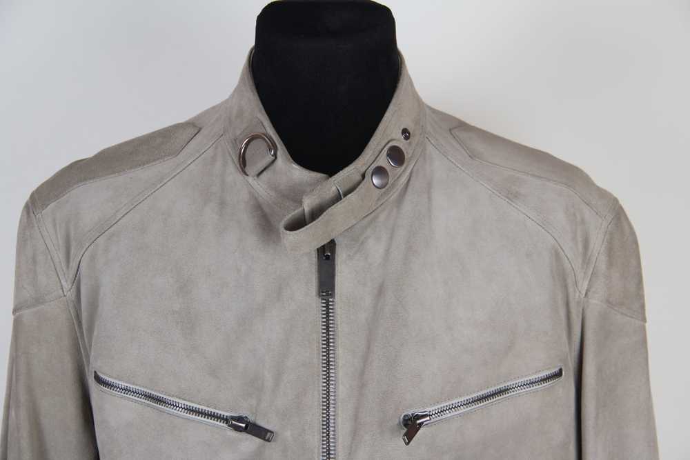 Gucci Gucci Tom Ford Leather Suede Jacket sz 52 0… - image 2