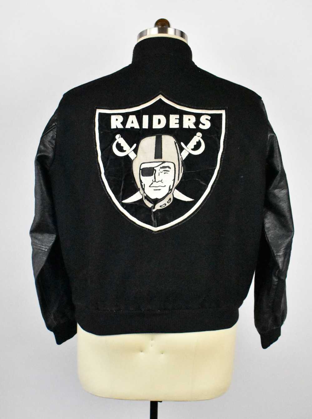 Raiders Football Varsity Letterman Jacket by Chal… - image 1