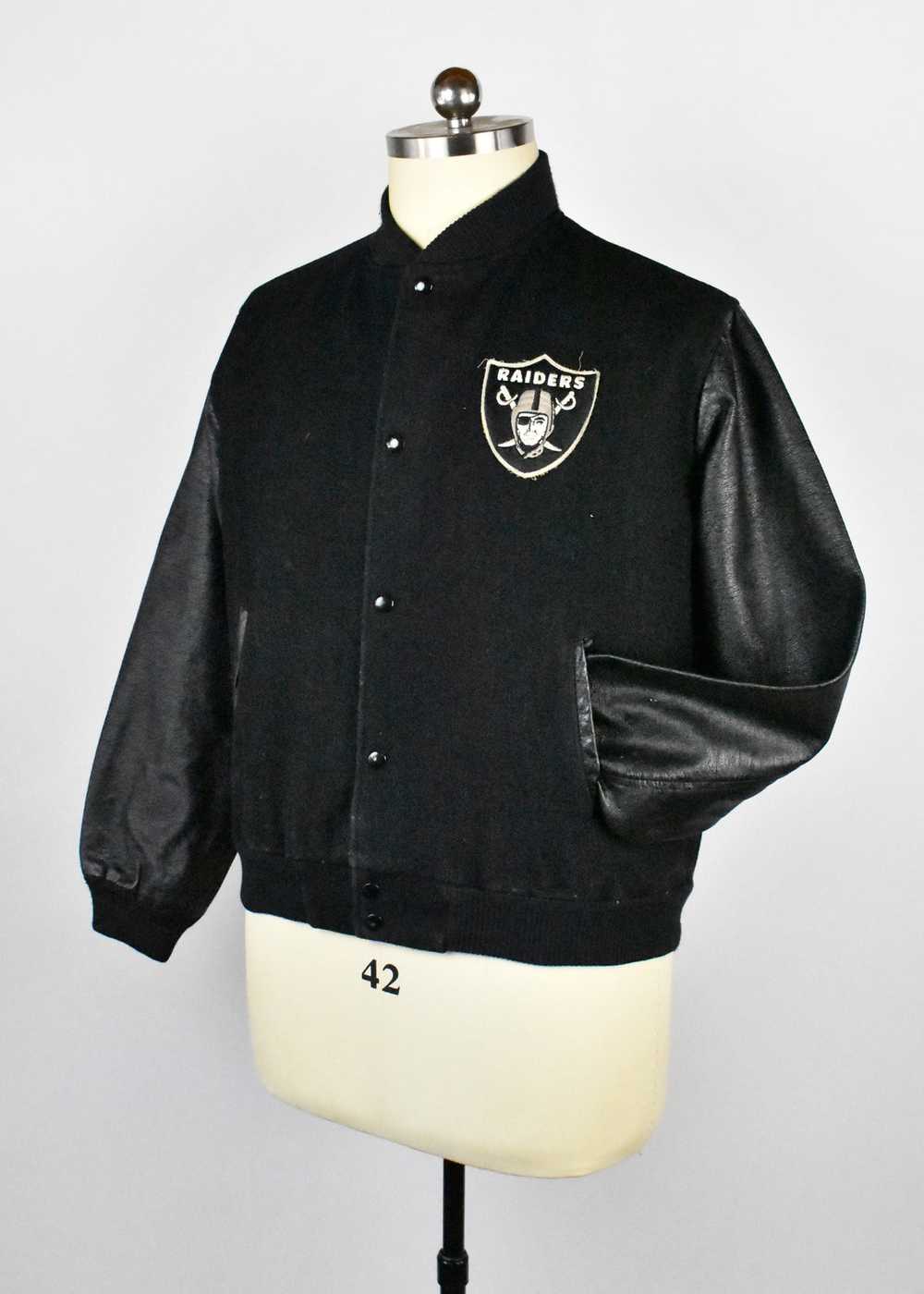 Raiders Football Varsity Letterman Jacket by Chal… - image 3