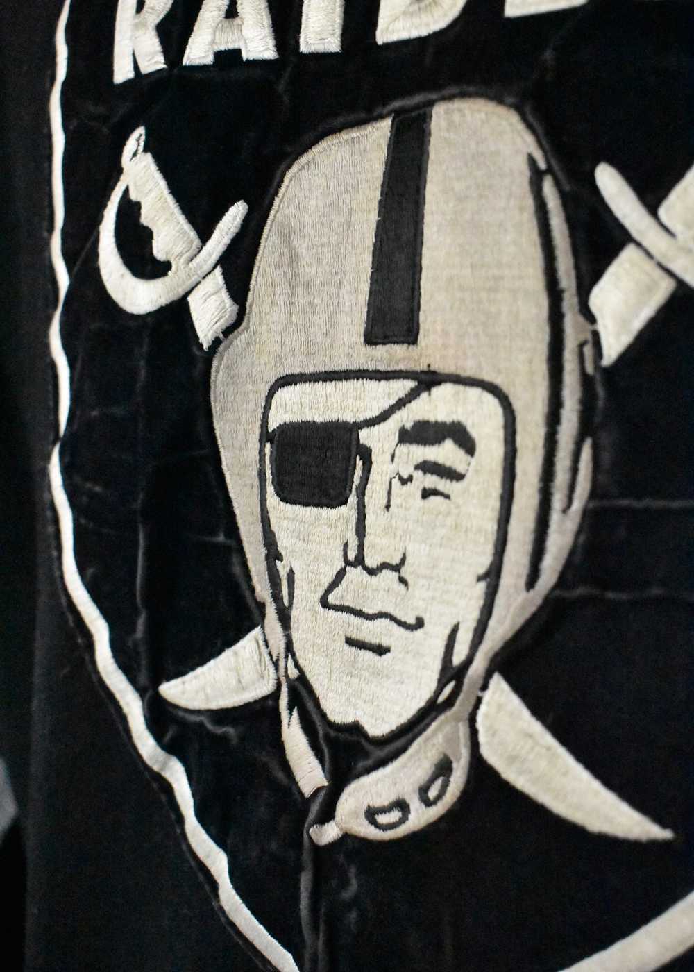 Raiders Football Varsity Letterman Jacket by Chal… - image 5