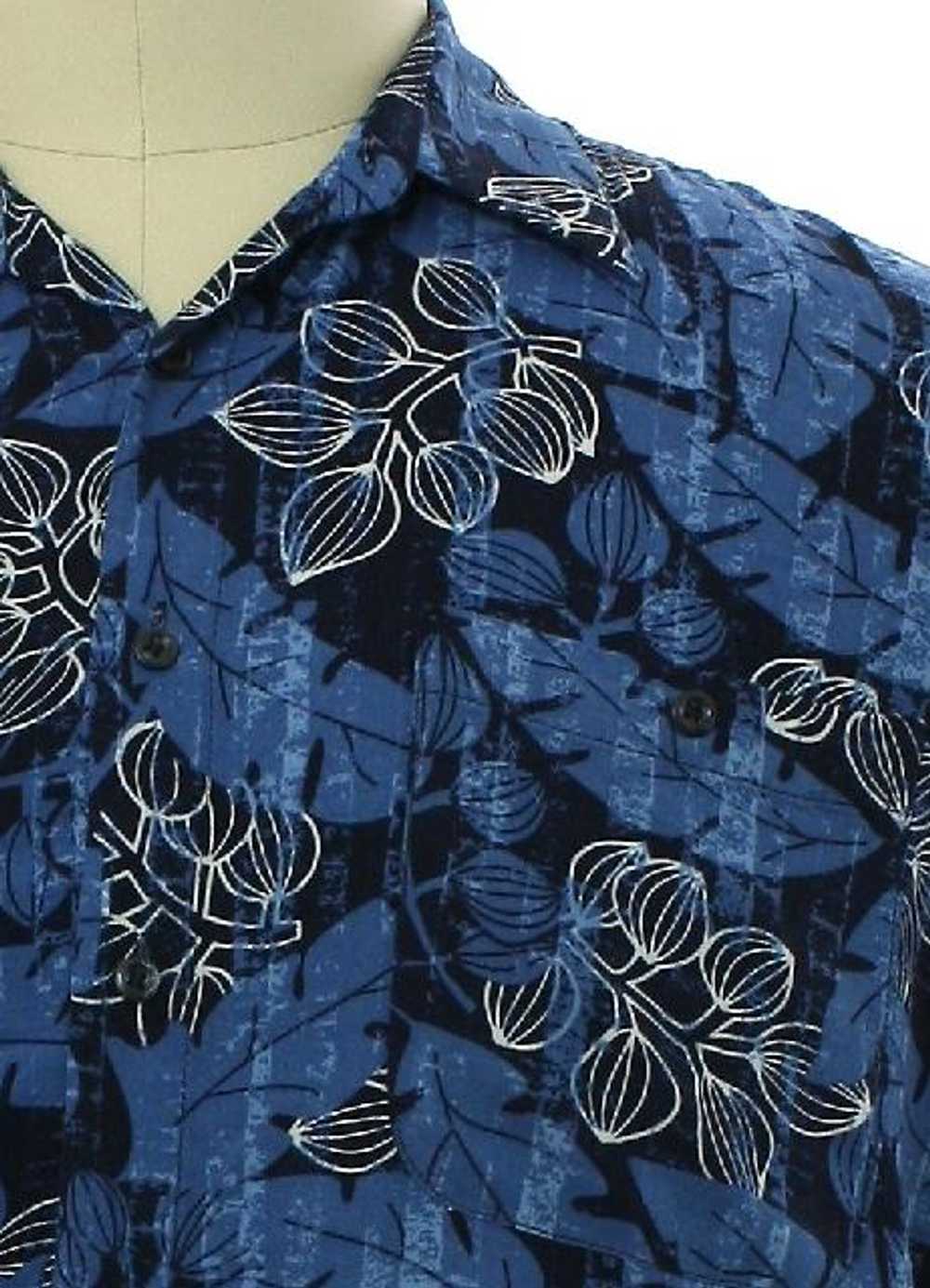 1990's Puritan Mens Rayon Hawaiian Shirt - image 2