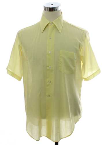 1970's Mens Sheer Mod Shirt