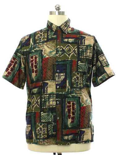 1990's Tori Richard Mens Tori Richard Cotton Lawn… - image 1