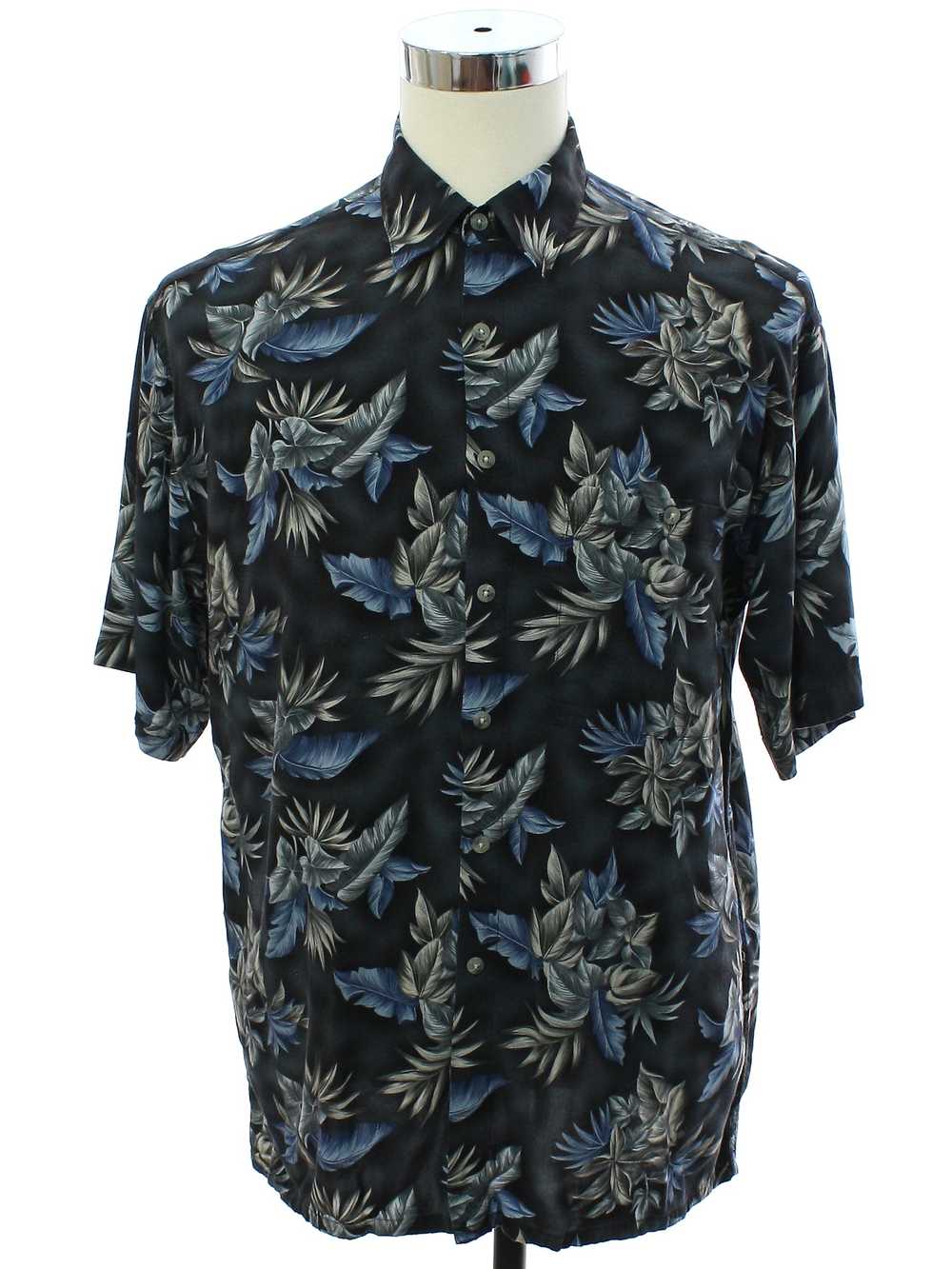 1990's Campia Mens Rayon Hawaiian Shirt - image 1