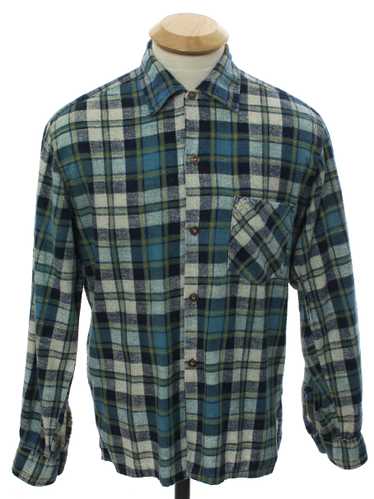 1960's The 350 Collection Mens or Boys Flannel Shi