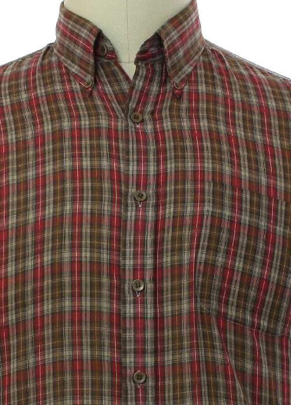 1980's Puritan Mens Preppy Shirt - image 2