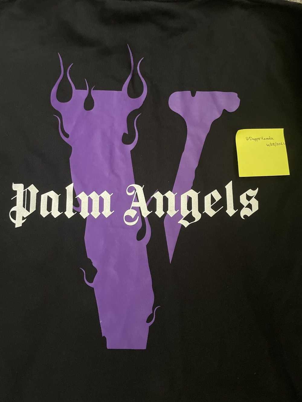 Palm Angels × Vlone Staple Flame Hoodie - image 5