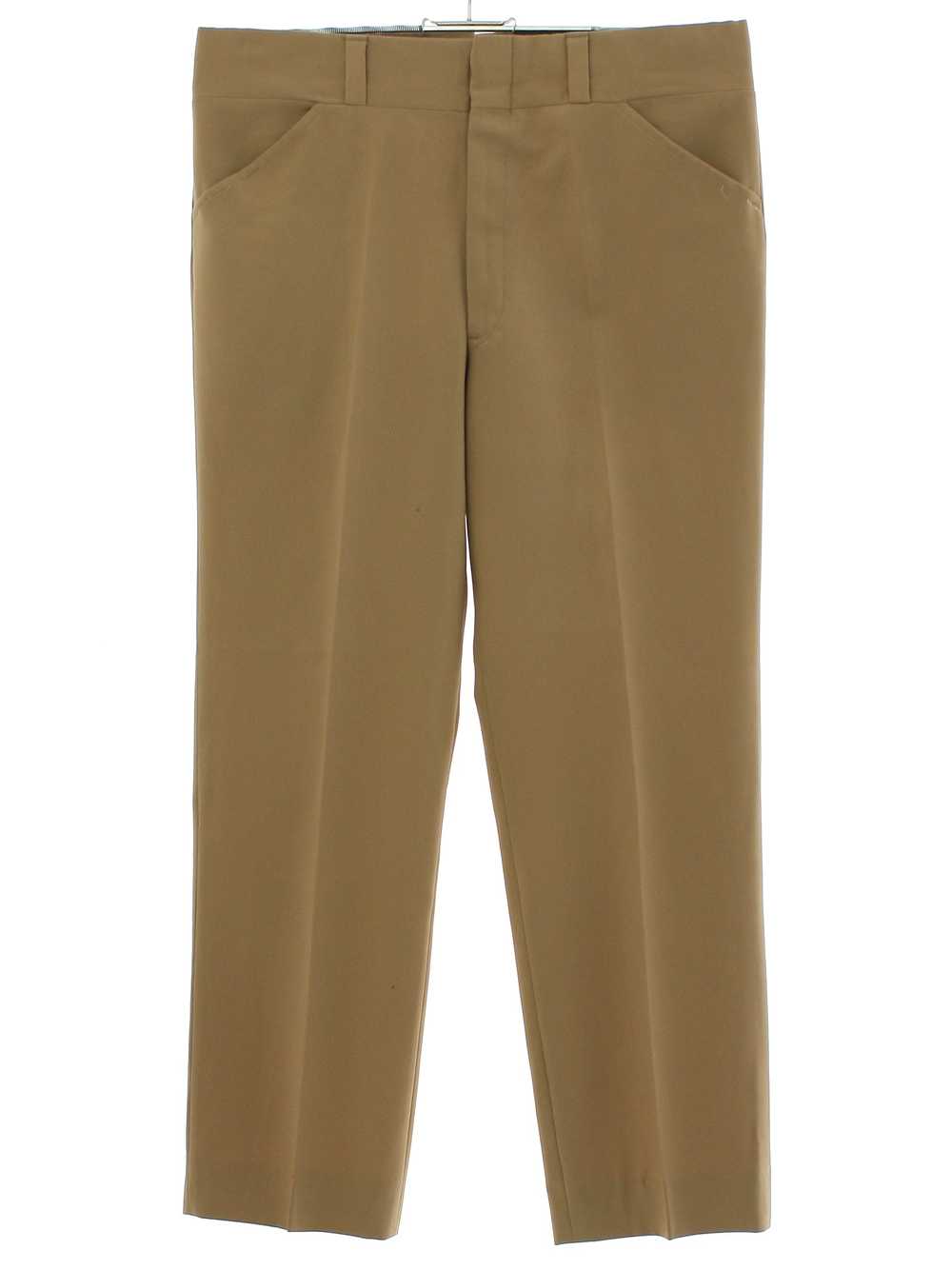 1970's Asher Mens Leisure Style Disco Pants - image 1