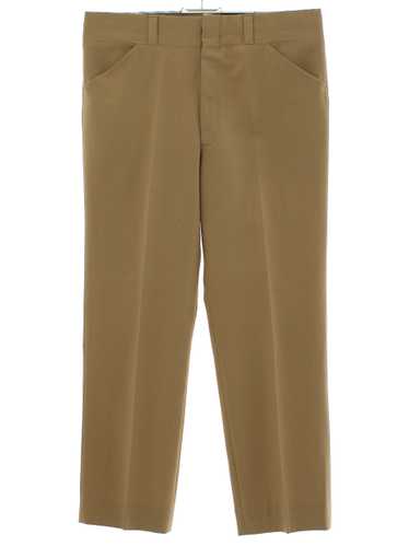 Vintage Mens Golf Shorts Pants POLYESTER Knit 70s Disco Sz 44