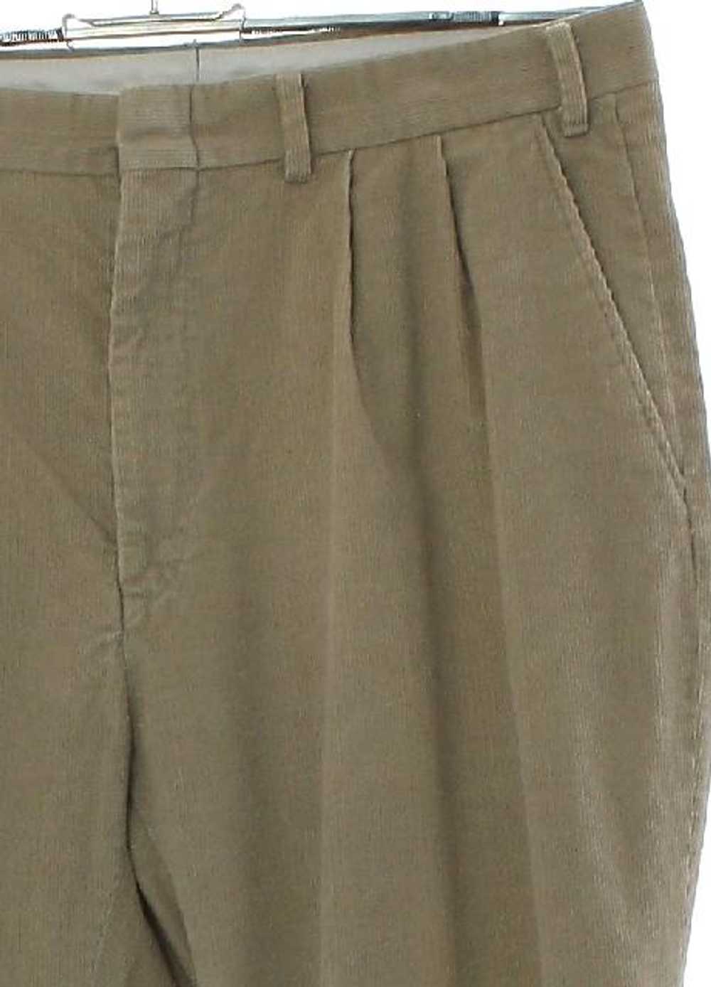 1980's Mens Pleated Corduroy Pants - Gem