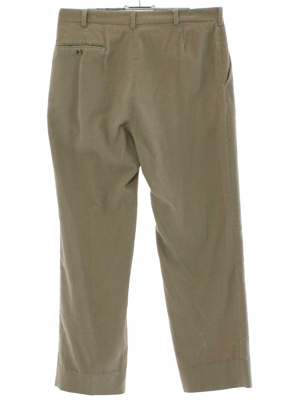 S Mens Pleated Corduroy Pants Gem