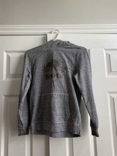 Roots Roots Canada Hoodie Gray Logo Size M - image 1