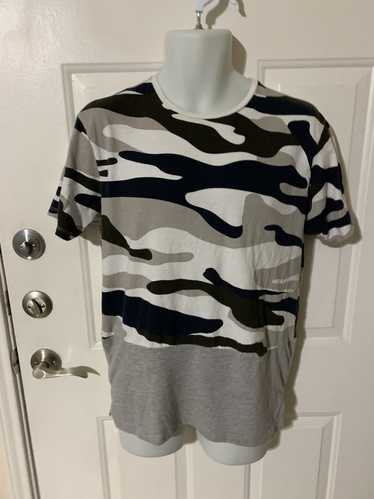 Bershka Camo Color Block SS t shirt