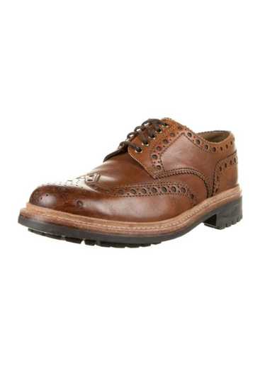 Grenson $500 Leather Scalloped Brogues Brown