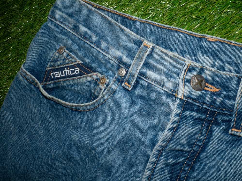 Nautica × Vintage Vintage Nautica Marine Denim Je… - image 3