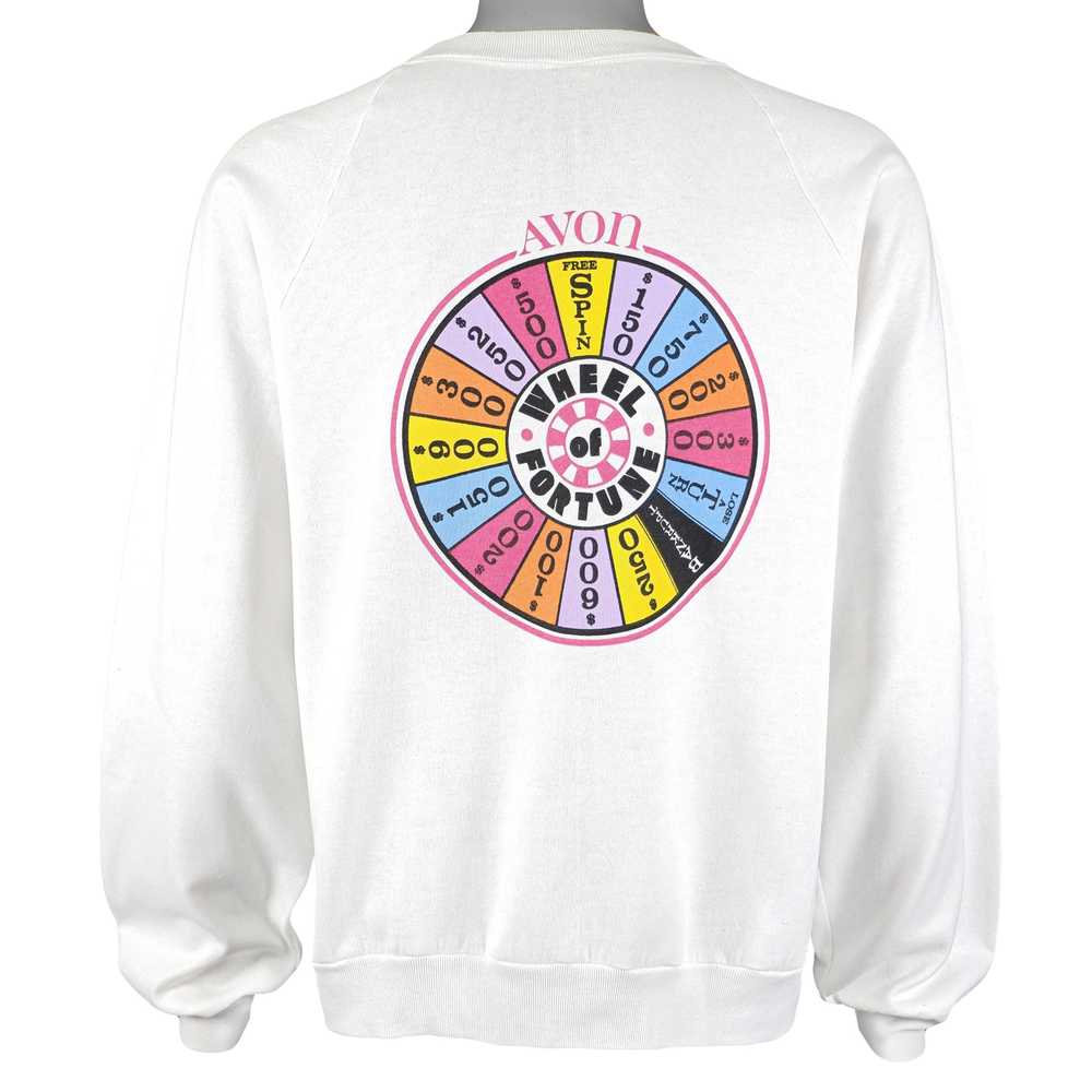 Vintage - Wheel Of Fortune Crew Neck Sweatshirt 1… - image 1