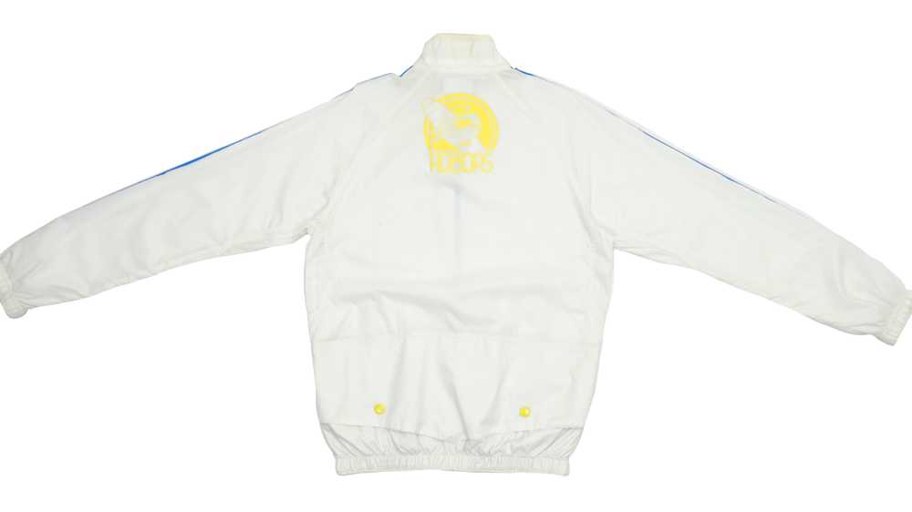 Adidas - White with Blue Skateboard Windbreaker 2… - image 2